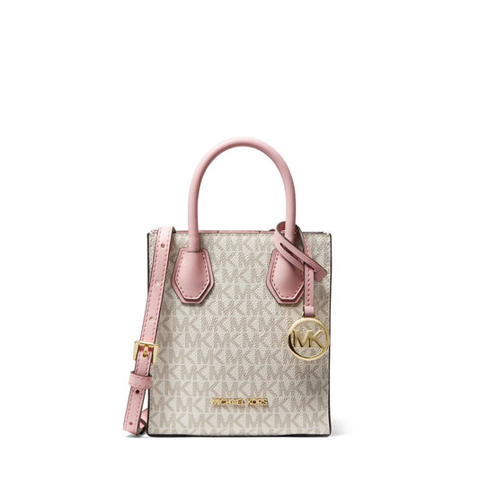 Bolsa refinada de luxo - Bolsa pequena com logotipo Mercer da Michael Kors