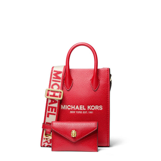 Bolsa refinada - Mirella Crossbody Couro Pequeno por Michael Kors