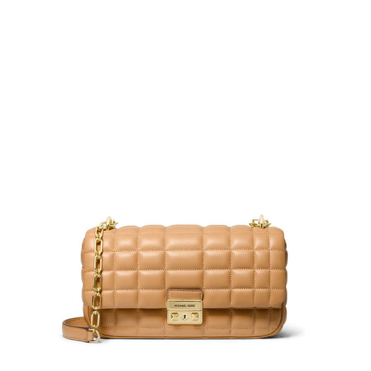 Borsa a tracolla di lusso - Pelle Tribeca grande di Michael Kors