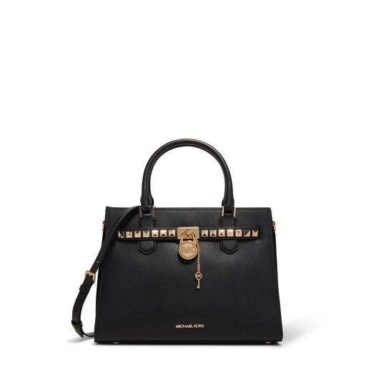 Bolsa de ombro clássica - Bolsa grande de couro Hamilton da Michael Kors