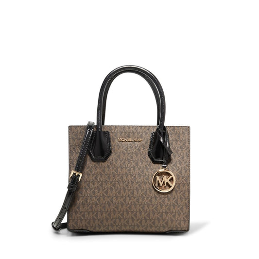 Bolsa de luxo Chic Crossbody - Logotipo Mercer Médio por Michael Kors