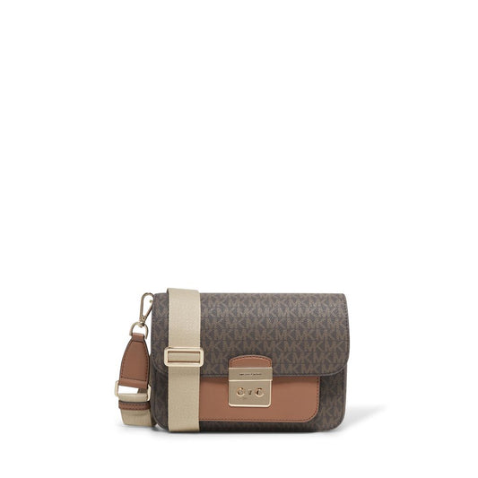 Bolsa Michael Kors Sloan Logo Medium Crossbody Signature Everyday