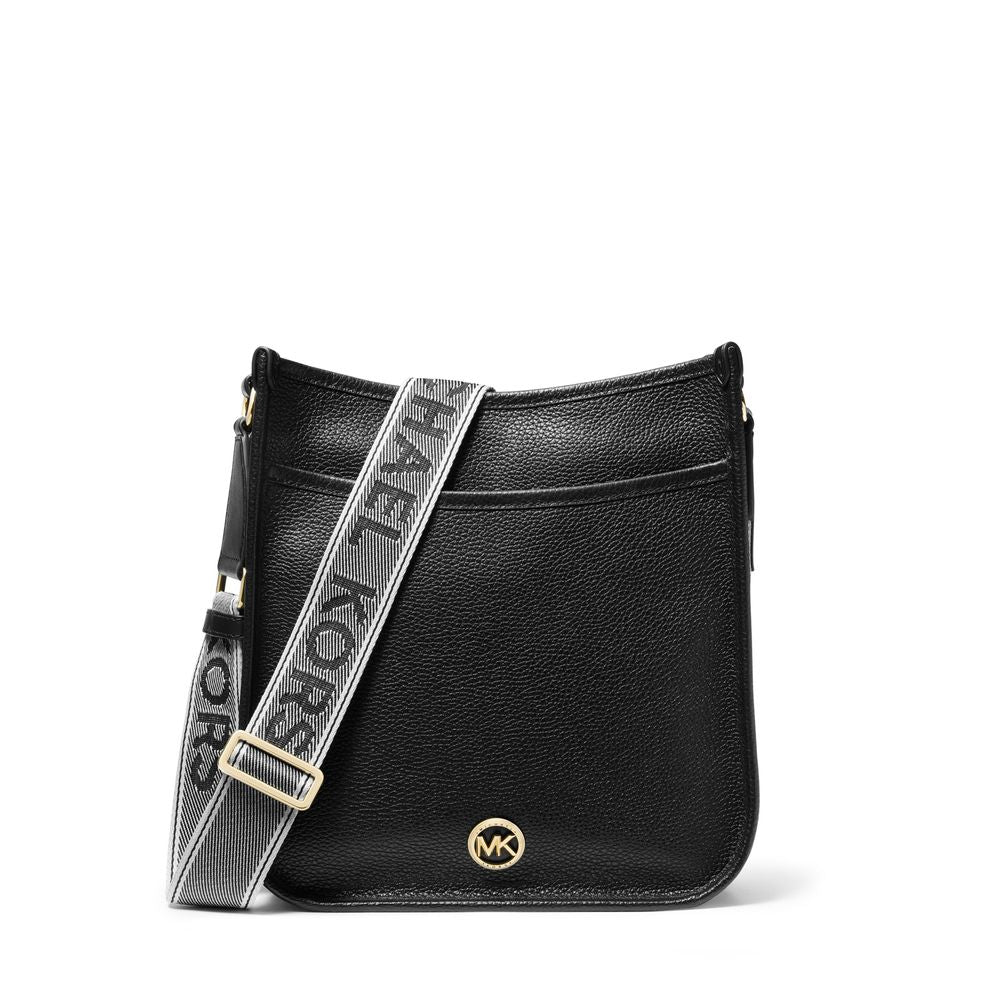 Bolsa de luxo para uso diário - Bolsa de couro grande Luisa Crossbody da Michael Kors