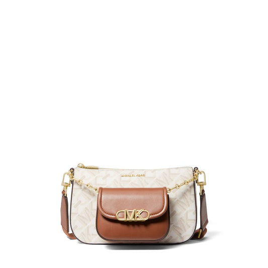 Bolsa elegante para o dia a dia - Bolsa grande com logotipo Parker da Michael Kors