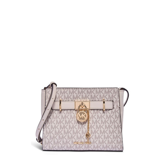 Bolsa de luxo para uso diário - Bolsa pequena com logotipo Hamilton da Michael Kors