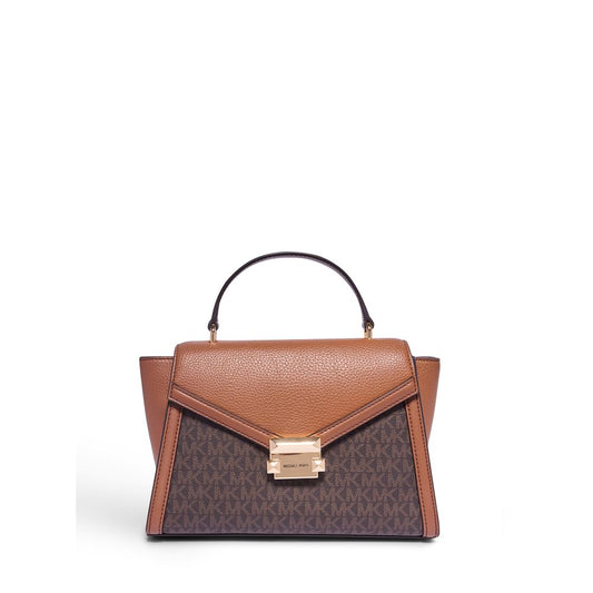 Bolsa de Ombro Elegante - Bolsa Média Whitney Logo Crossbody by Michael Kors
