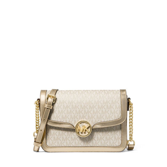 Bolsa transversal versátil para uso diário - Leida Logo Medium by Michael Kors
