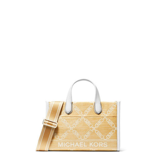 Bolsa de mão refinada e elegante - Logotipo Gigi pequeno da Michael Kors