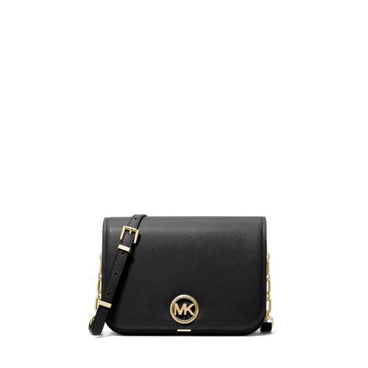 Bolsa de couro clássica de luxo Michael Kors - Delancey média