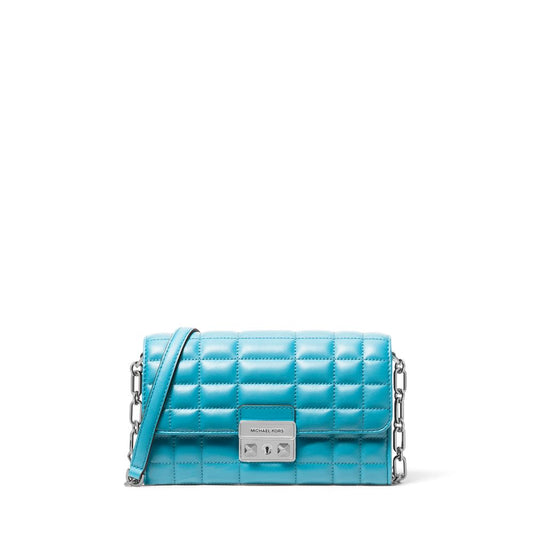 Bolsa Signature Everyday - Bolsa de couro pequena Tribeca Crossbody da Michael Kors