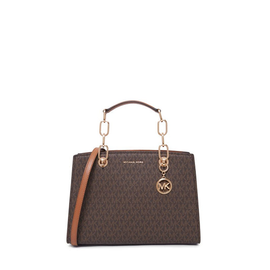 Borsa a tracolla raffinata - Cynthia Logo Crossbody media di Michael Kors