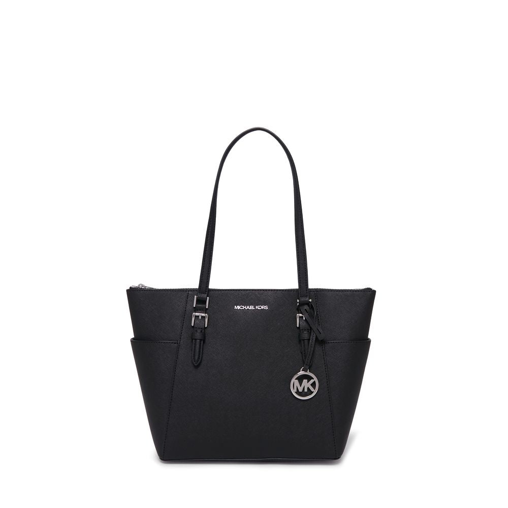 Bolsa Signature - Bolsa grande de couro Charlotte da Michael Kors