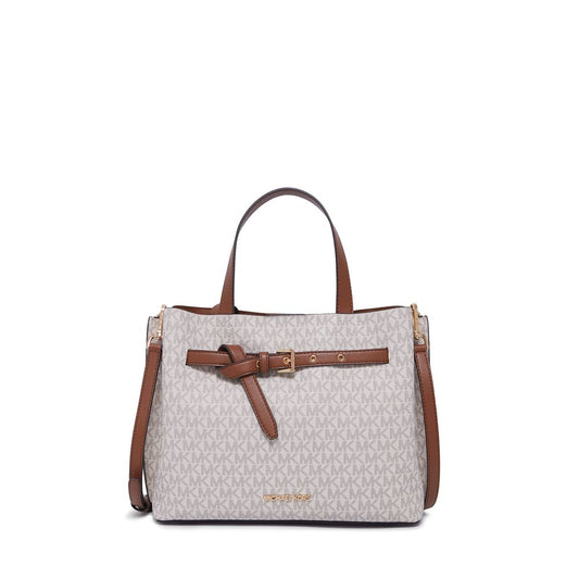 Elegante borsa a tracolla - Logo Emilia grande di Michael Kors