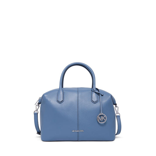 Bolsa de ombro de luxo - Bolsa grande de couro Hyde Crossbody da Michael Kors