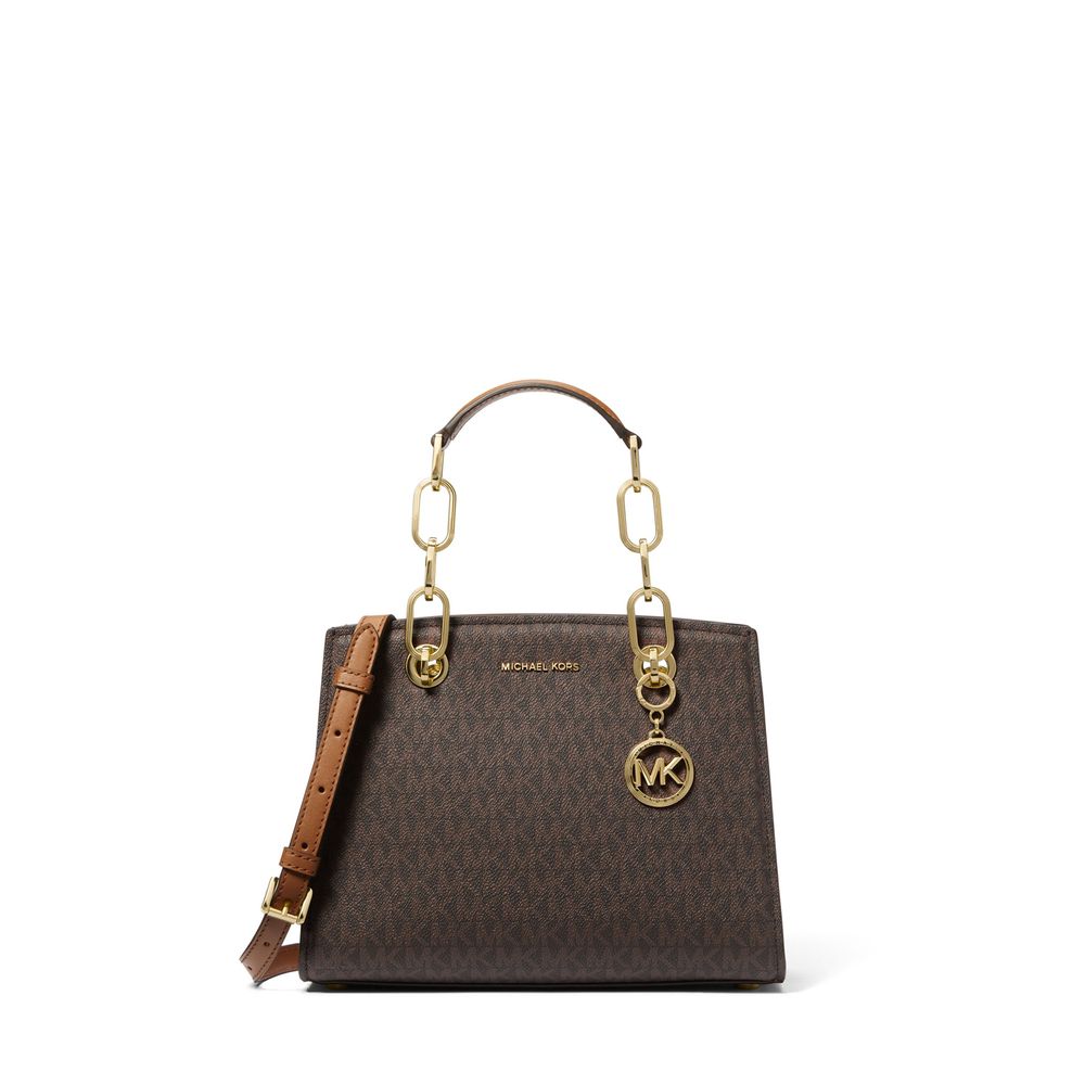 Bolsa de ombro versátil - Bolsa pequena com logotipo Cynthia de Michael Kors