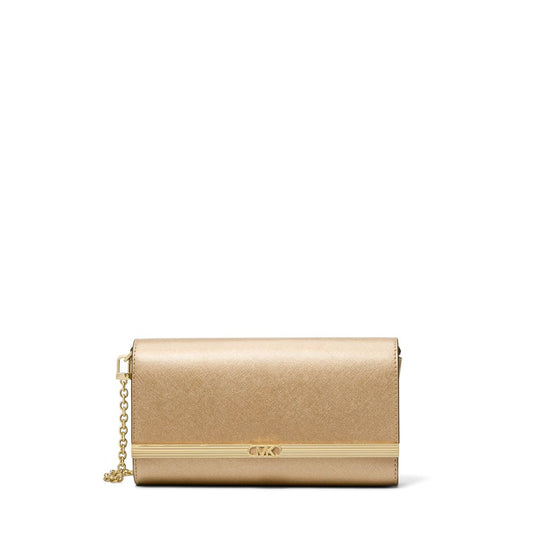 Bolsa de Luxo Signature - Bolsa de Couro Mona Crossbody Média da Michael Kors
