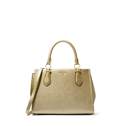 Bolsa de Ombro Clássica - Bolsa de Couro Média Marilyn de Michael Kors