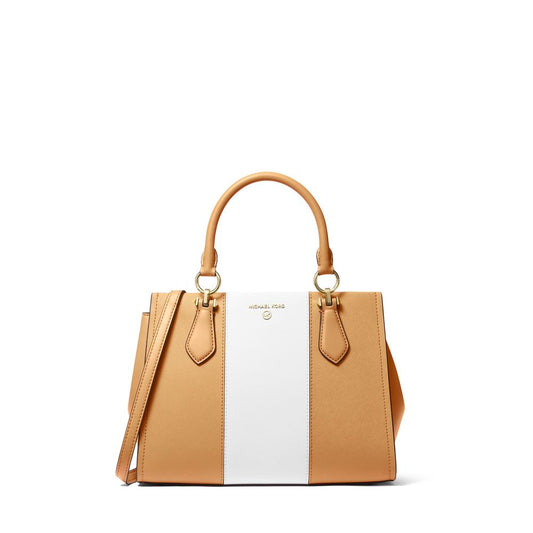 Bolsa de Ombro Elegante - Bolsa de Couro Média Marilyn de Michael Kors