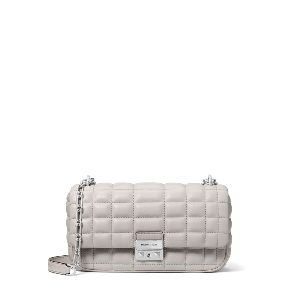 Borsa di lusso firmata - Borsa a tracolla grande in pelle Tribeca di Michael Kors