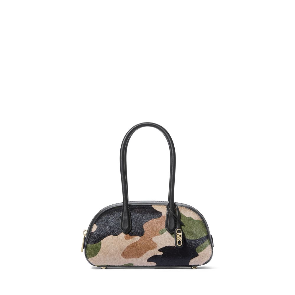 Bolsa de ombro de luxo - Bolsa pequena de couro Lulu da Michael Kors