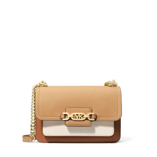 Borsa a tracolla di lusso raffinato - Grande in pelle Heather di Michael Kors