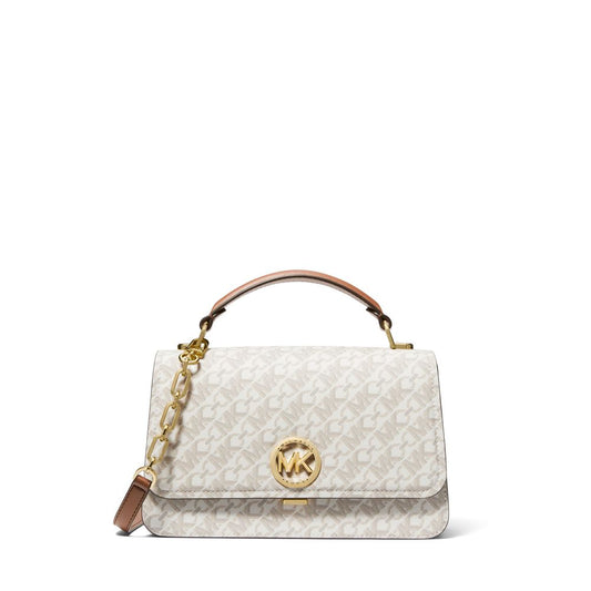 Borsa a tracolla elegante e raffinata - Delancey Logo Medium di Michael Kors