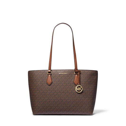 Tote di lusso con logo Sheila grande di Michael Kors