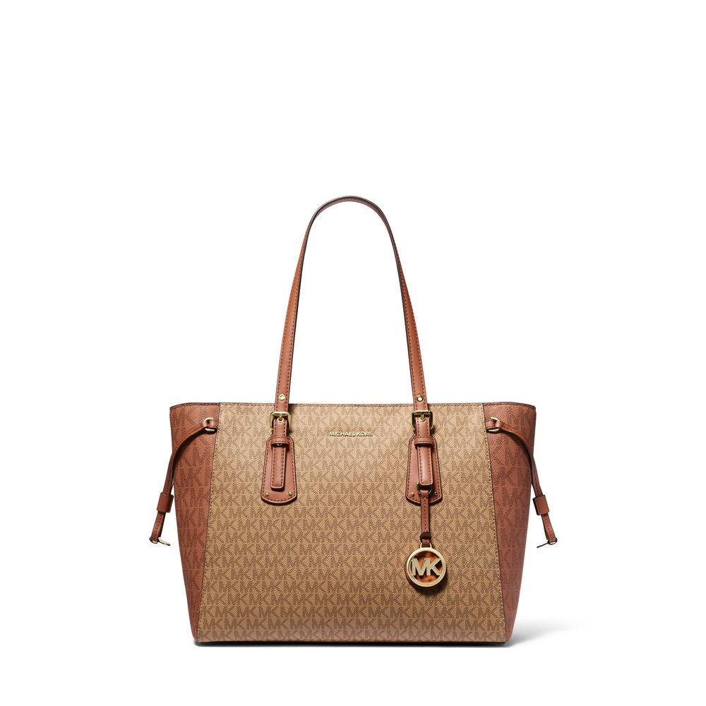 Tote versatile - Tote media con logo Voyager di Michael Kors