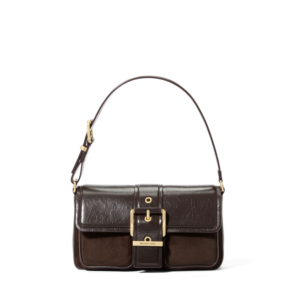Borsa a tracolla di lusso per tutti i giorni - Colby media in pelle di Michael Kors