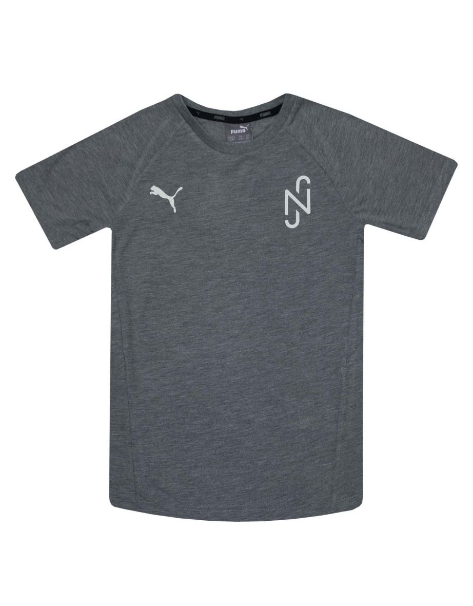 Maglietta Puma Neymar Junior Evostripe da bambino in grigio
