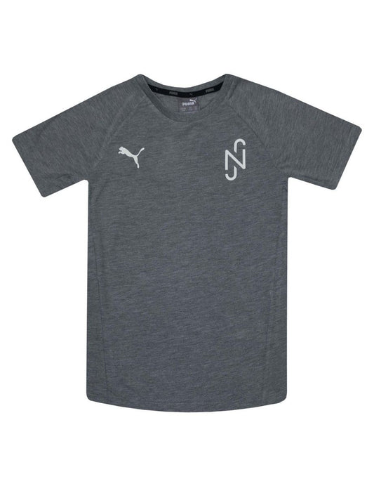 Maglietta Puma Neymar Junior Evostripe da bambino in grigio