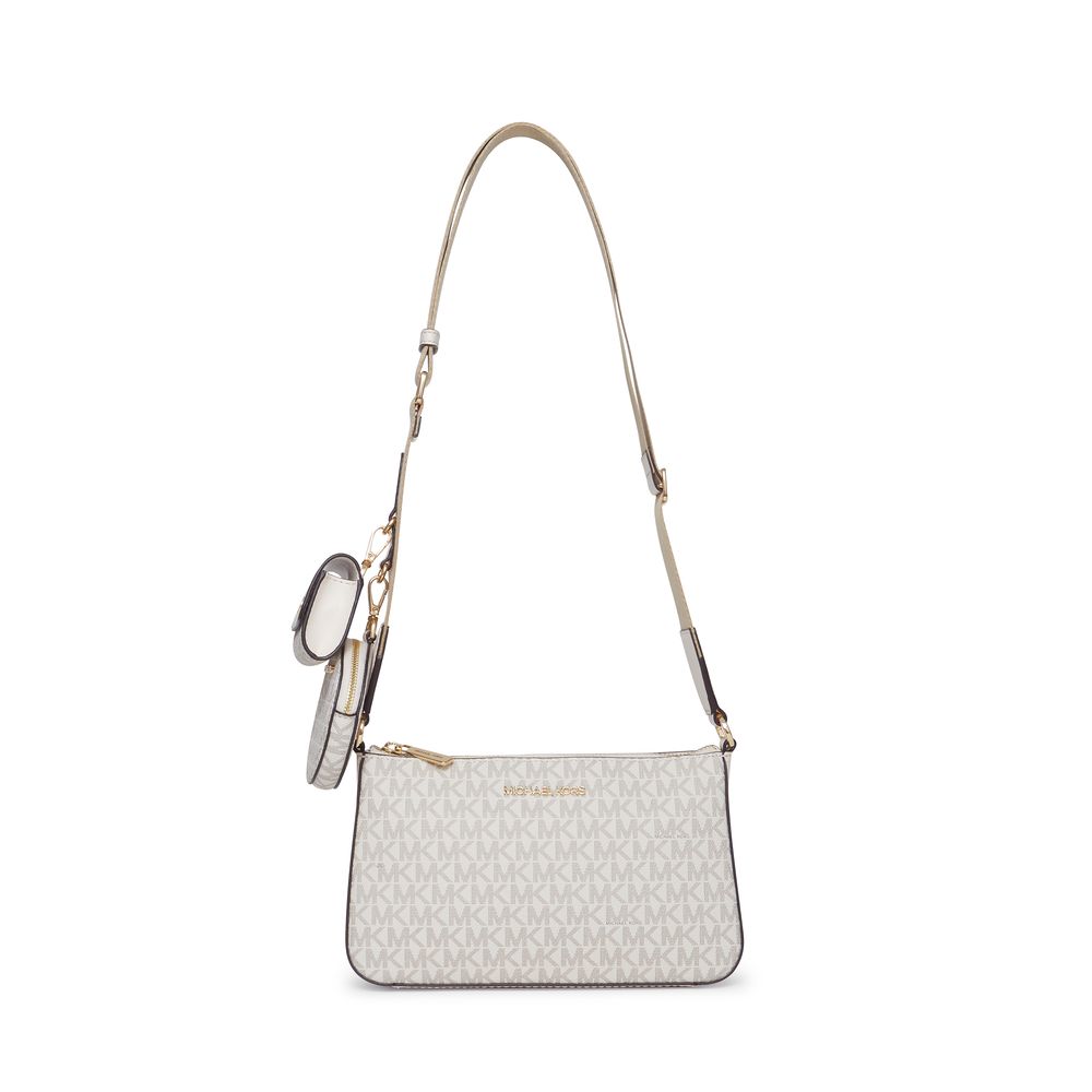 Borsa di lusso versatile - Borsa piccola Jet Set Logo Crossbody in pelle di Michael Kors