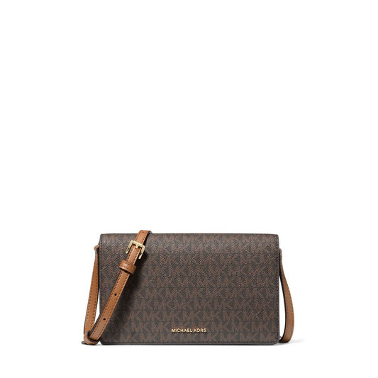 Borsa a tracolla classica e raffinata con logo Jet Set di Michael Kors