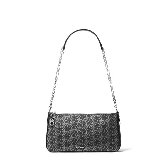 Elegante borsa a tracolla chic con logo dell'Impero di Michael Kors