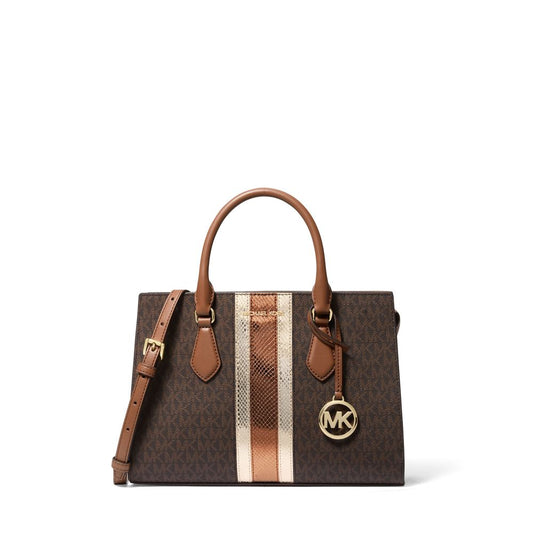 Borsa a tracolla raffinata - Sheila Medium Logo Crossbody di Michael Kors