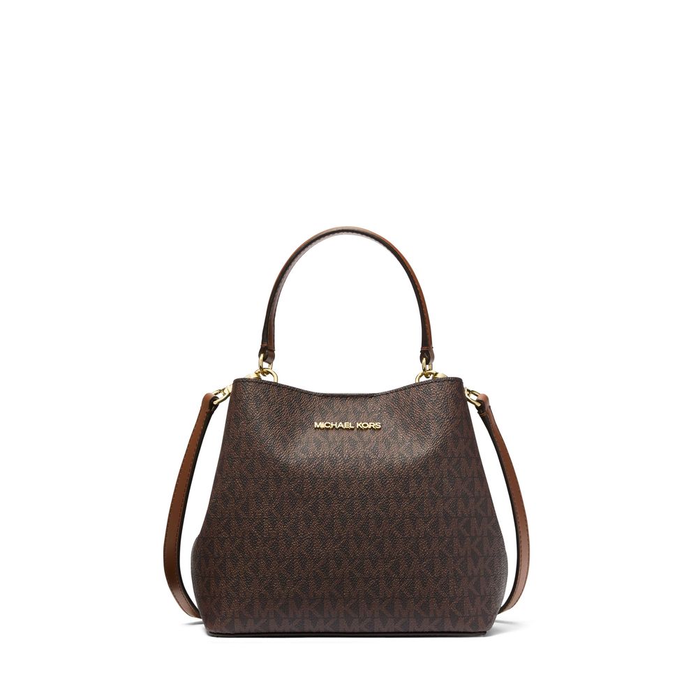 Borsa a tracolla classica - Piccolo Pratt Logo Crossbody di Michael Kors