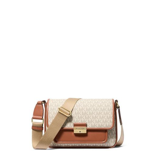 Borsa a tracolla chic e raffinata - Bradshaw Logo Medium di Michael Kors