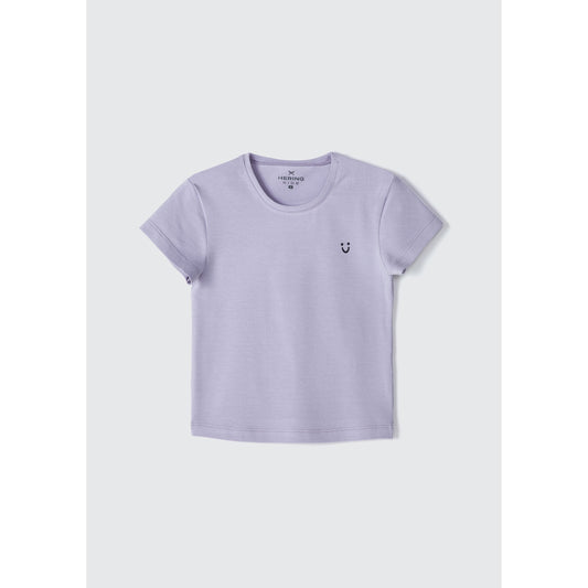 Maglietta Basic a maniche corte per bambina