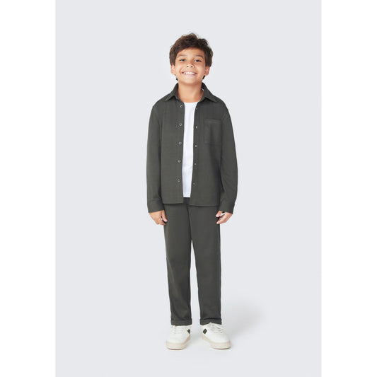Pantaloni a maglia Piquet da bambino