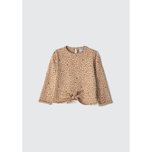 Camicetta tie-front per bambina