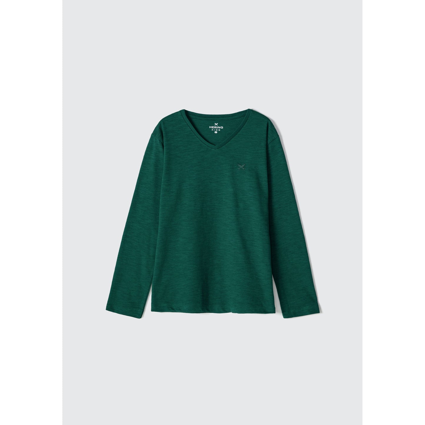 Maglietta Basic a maniche lunghe Slub per bambini - Hering Kids
