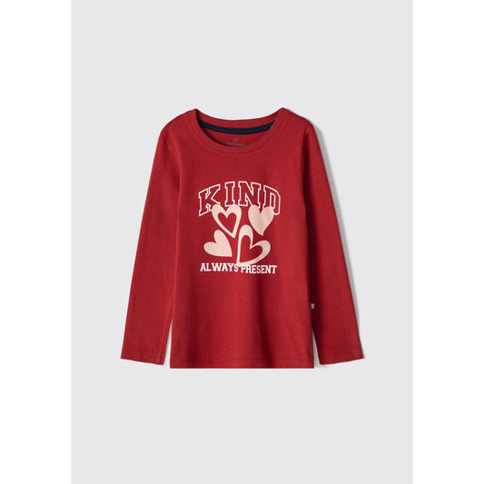 Top stampato a maniche lunghe per bambina - Hering Kids
