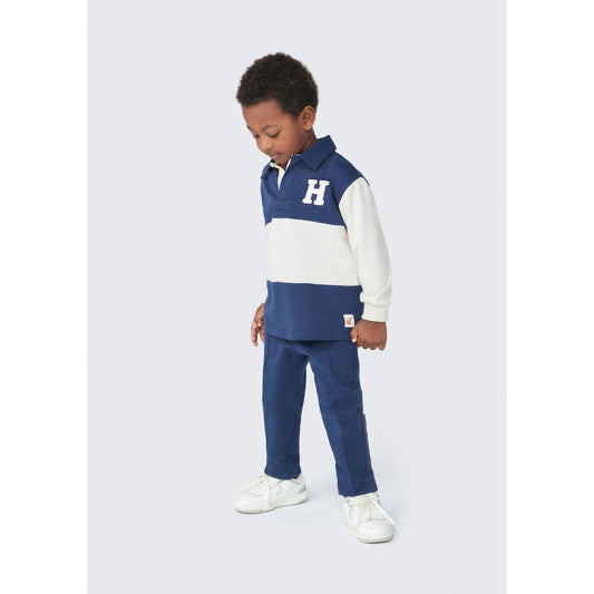 Kids Long Sleeve Polo Shirt for Boys