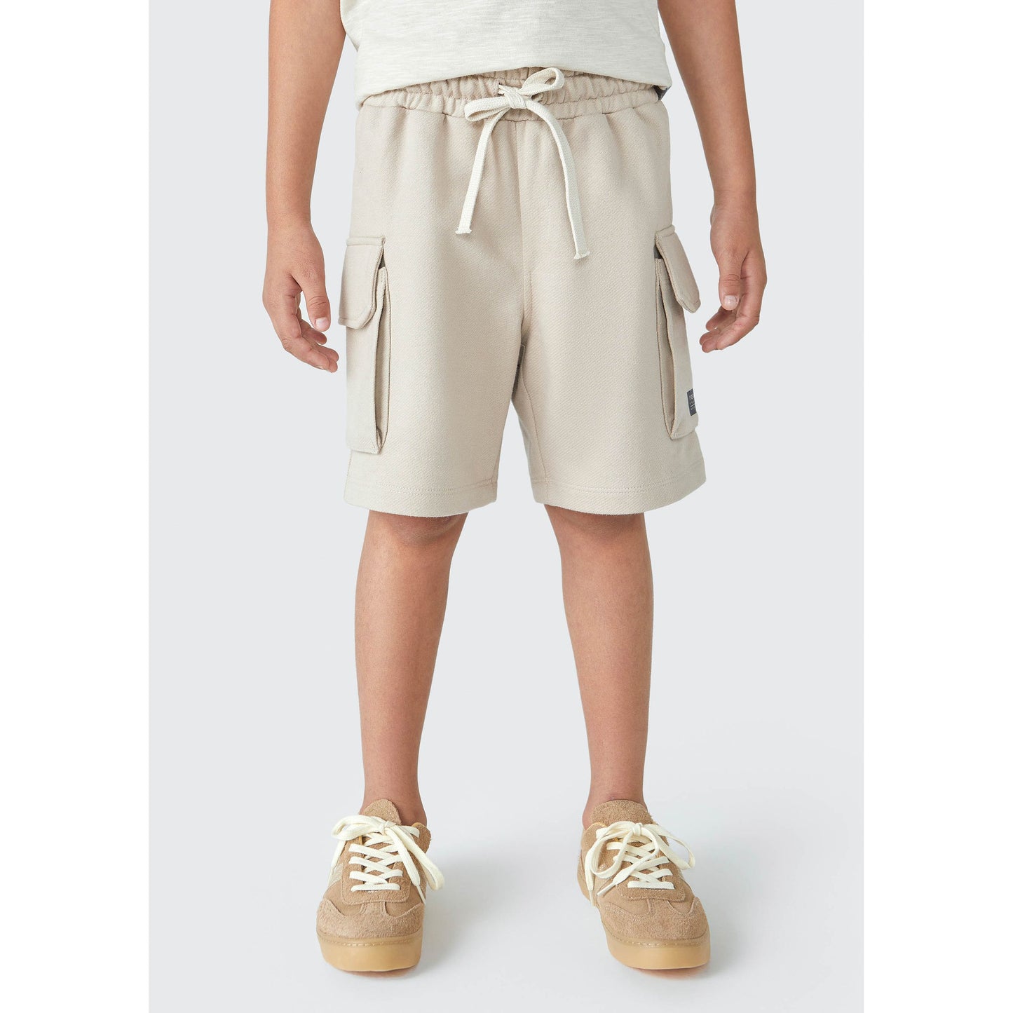 Shorts de moletom de sarja para meninos