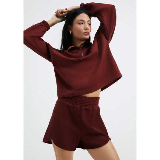 Pantaloncini termici da uomo in tessuto a maglia dritta