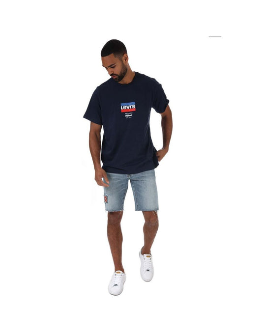 Pantaloncini Levi's 405 Standard 10-Inch da uomo in blu