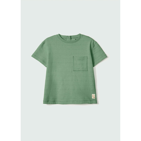 Maglietta a maniche corte oversize per bambini piccoli