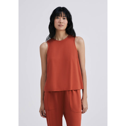 Camiseta de tirantes Crepon Viscosa Hombre