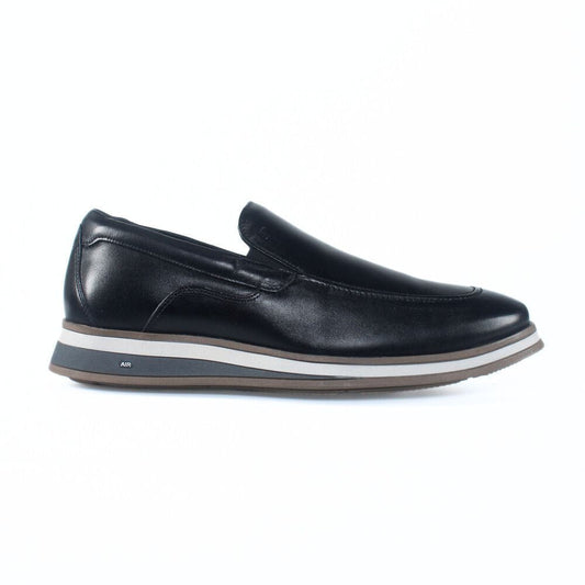 Mocassim preto básico masculino da Jota Pe