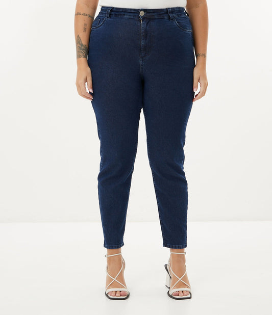 Jeans skinny push up in blu - Curve e taglie forti